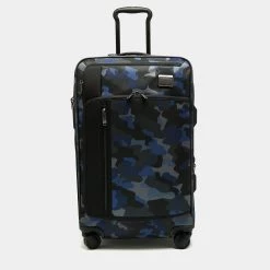TUMI Blue Camouflage Nylon Merge Short Trip Expandable Packing Case For Men
