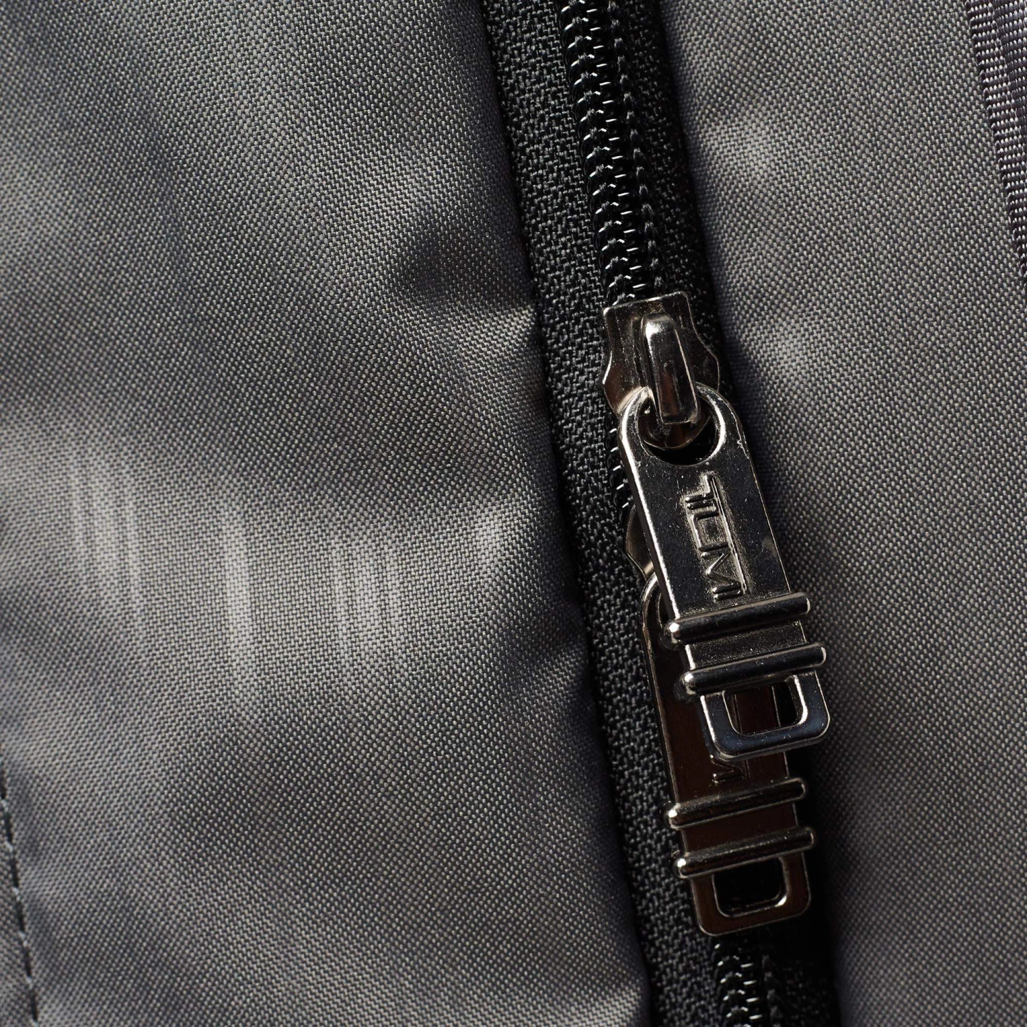 TUMI Grey/Red Nylon Gen 4.2 Lightweight Trip Packing Case Luggage For Men - Image 9