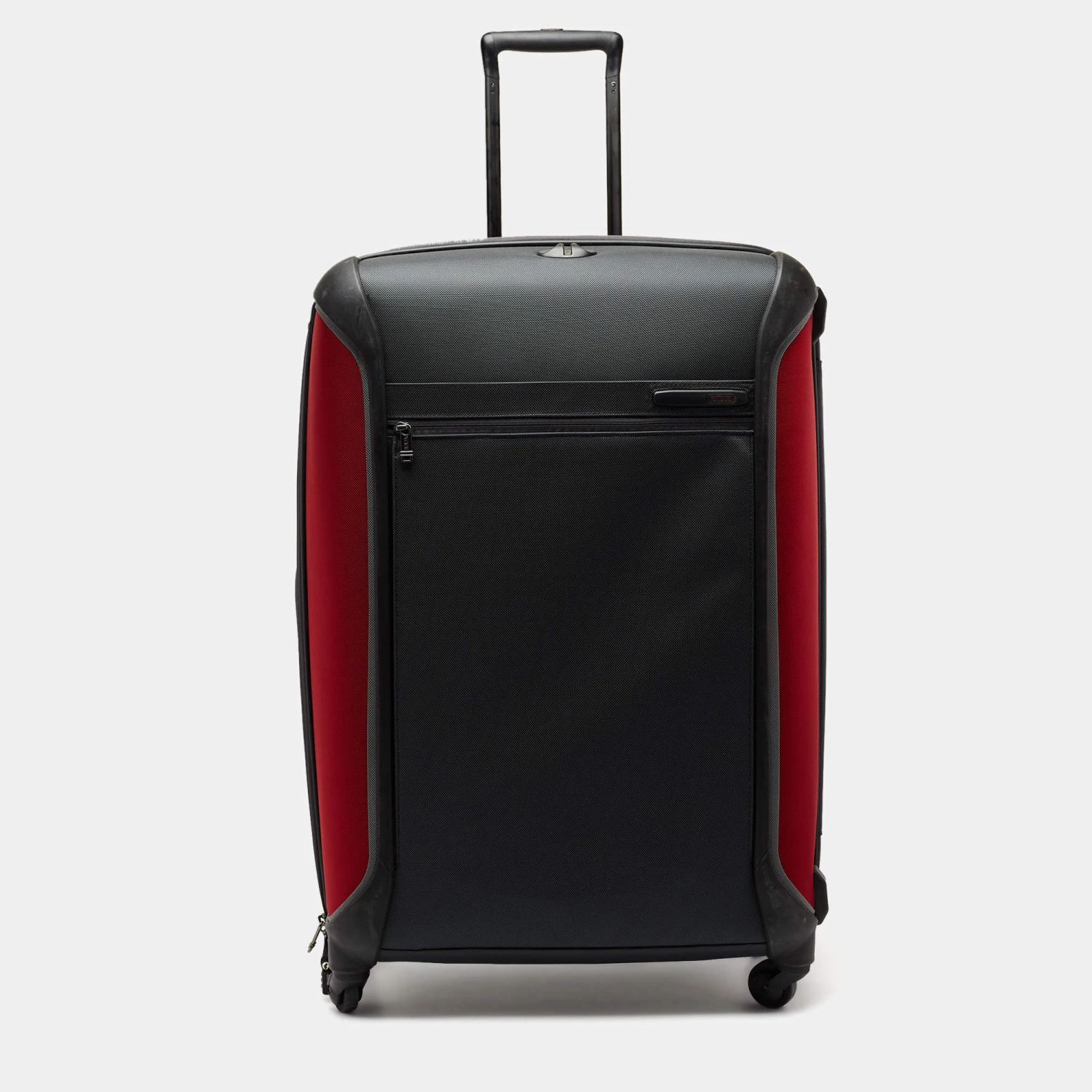 TUMI Grey/Red Nylon Gen 4.2 Lightweight Trip Packing Case Luggage For Men