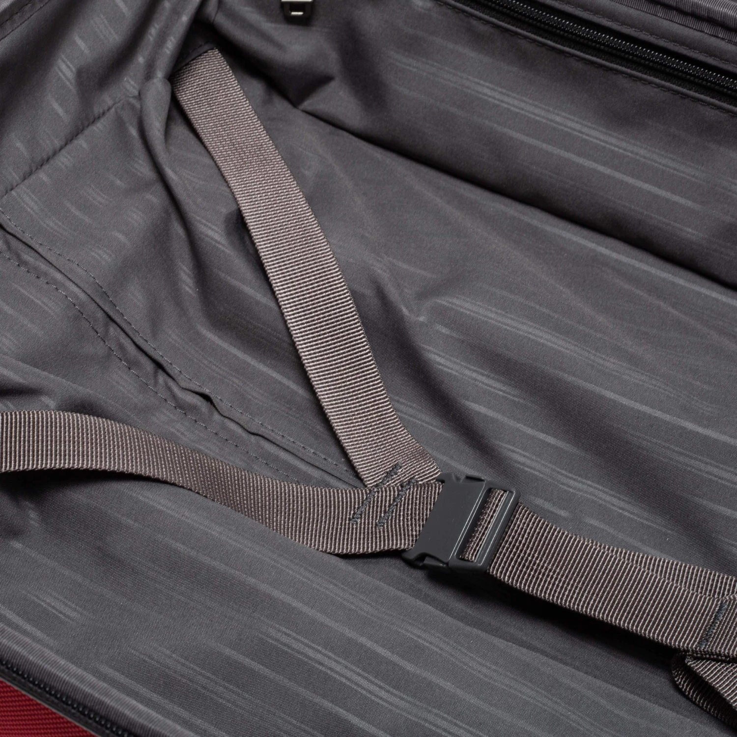 TUMI Grey/Red Nylon Small Gen 4.2 Lightweight Carryon Luggage For Men - Image 11