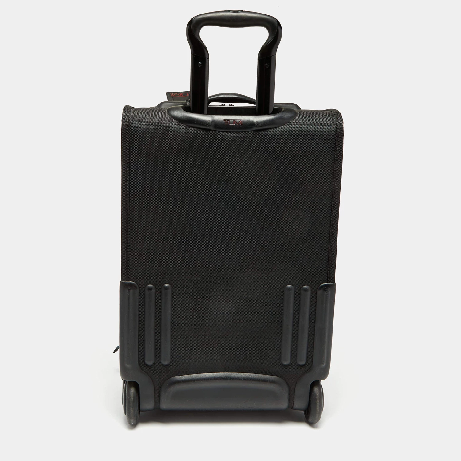 TUMI Black Nylon Alpha 2 Continental Carry On Suitcase For Men - Image 4