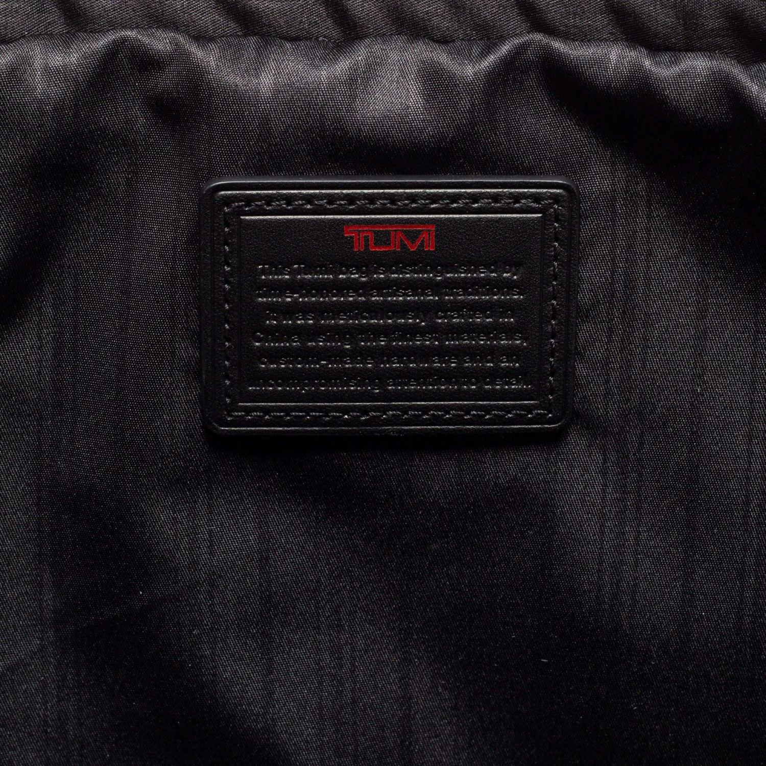 Tumi Brown Nylon Large Screen Laptop Briefcase Bag For Men - Image 10