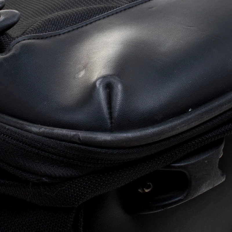 Tumi Black Nylon T2 Wheeled Backpack For Men - Image 11