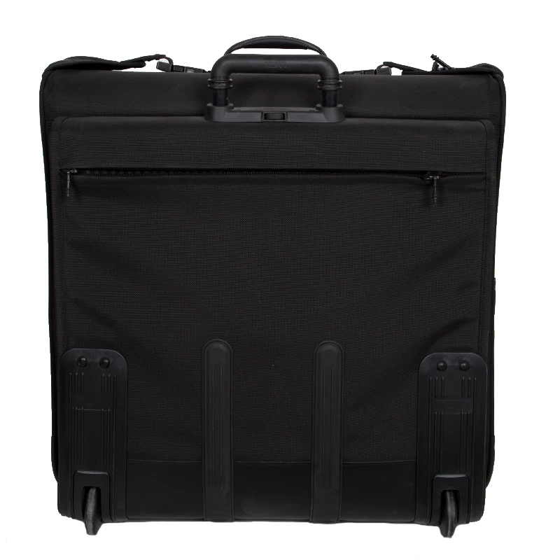 Tumi Black Nylon Ballistic Wheel-A-Way Wardrobe Long Trip Luggage For Men - Image 4