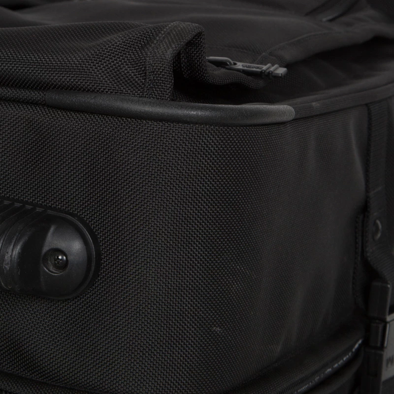 Tumi Black Nylon Ballistic Wheel-A-Way Wardrobe Long Trip Luggage For Men - Image 12