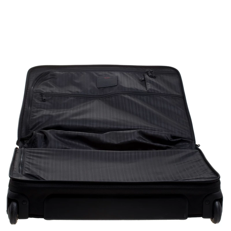 Tumi Black Nylon Carry On Garment Rolling Suitcase For Men - Image 7
