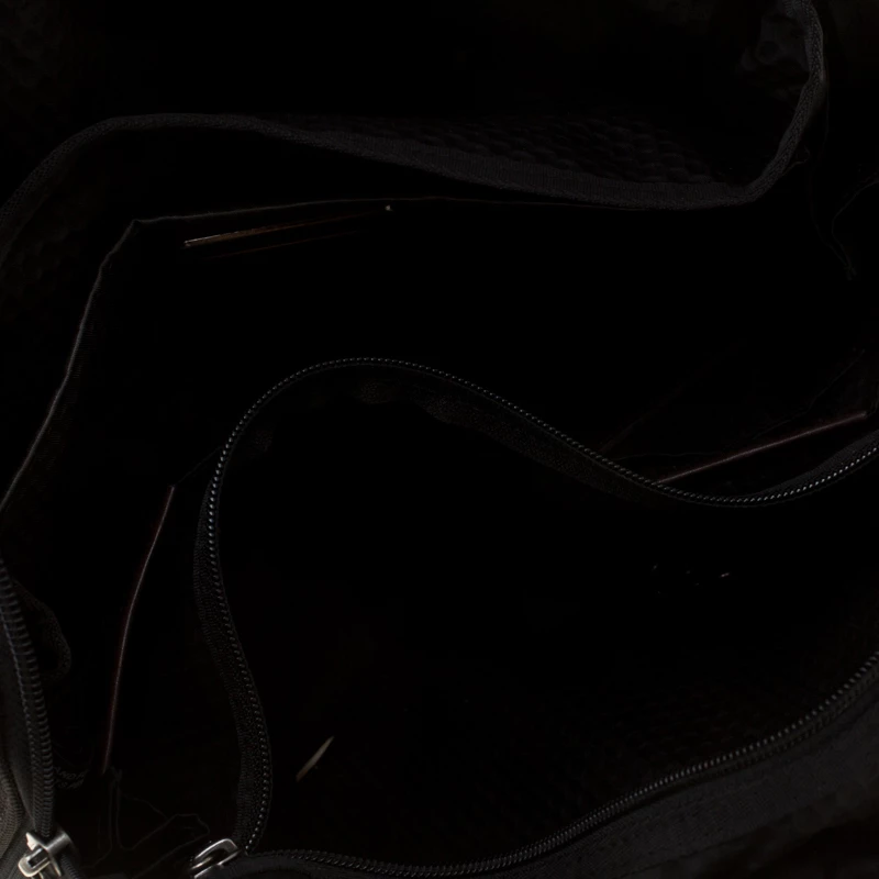 Tumi Black/Brown Fabric And Leather Briefcase For Men - Image 7