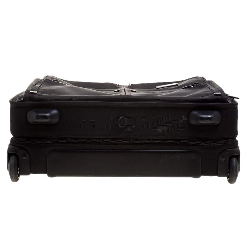 Tumi Black Nylon Alpha Wheeled Carry On Garment Bag For Men - Image 6