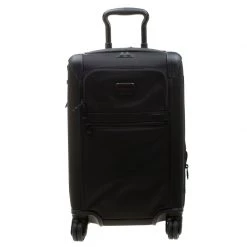 Tumi Black Nylon Short Trip Luggage For Men