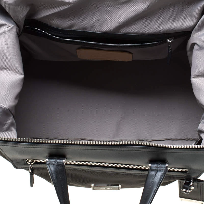 TUMI Black Nylon And Leather Anderson Duffle Bag For Men - Image 7