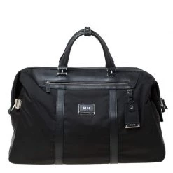TUMI Black Nylon And Leather Anderson Duffle Bag For Men