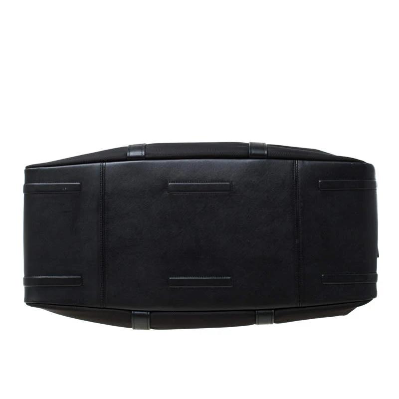 TUMI Black Nylon And Leather Anderson Duffle Bag For Men - Image 6