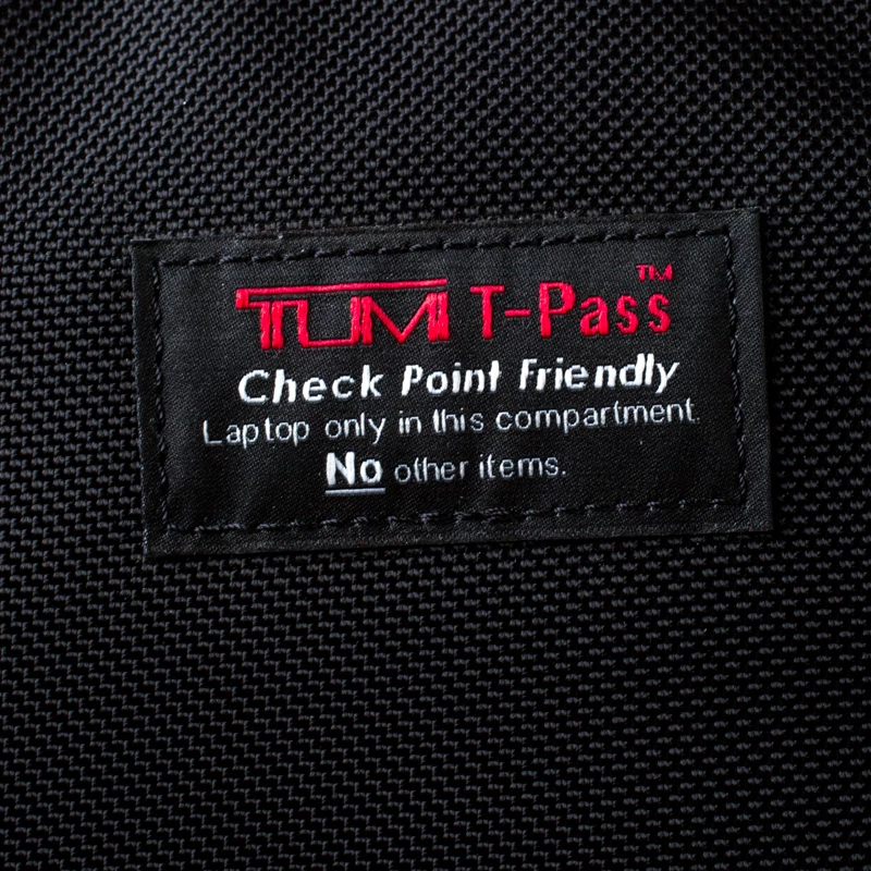 Tumi Black Nylon Expandable Backpack For Men - Image 8