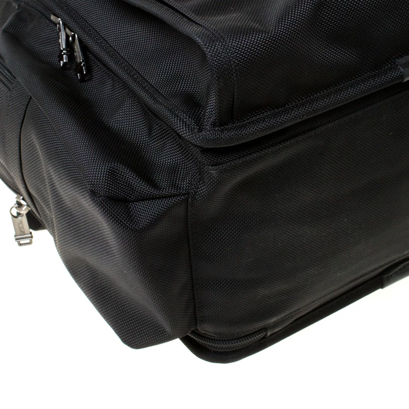 Tumi Black Nylon Expandable Backpack For Men - Image 10