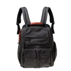 Tumi Dark Grey Nylon Compact Backpack For Men