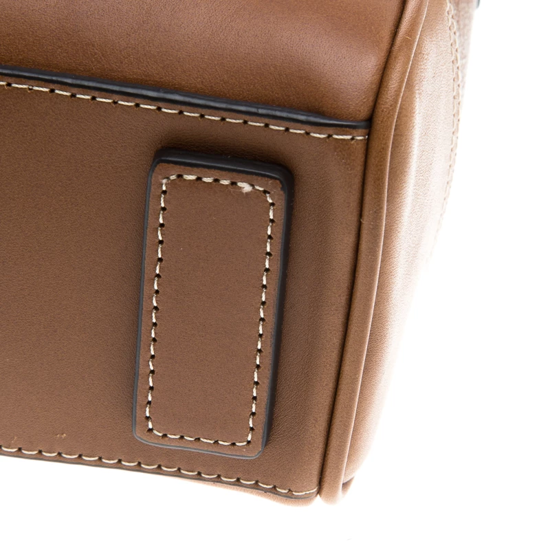 Tumi Brown Leather Irving Slim Briefcase For Men - Image 11