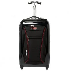 Tumi Black/Red Nylon Hardcase Ducati Evoluzione International Carry On Luggage For Women