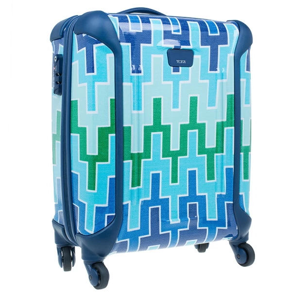 Tumi For Jonathan Adler Blue Printed Trolley For Women - Image 2