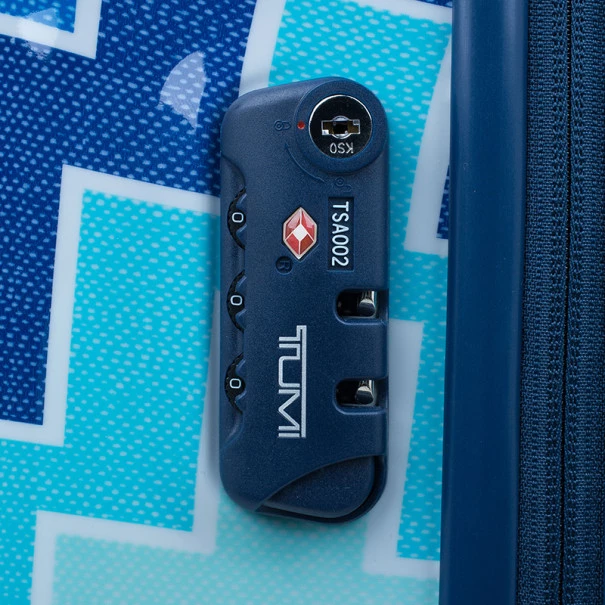 Tumi For Jonathan Adler Blue Printed Trolley For Women - Image 9