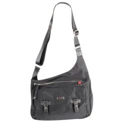 Tumi Black Nylon Crossbody Bag For Women