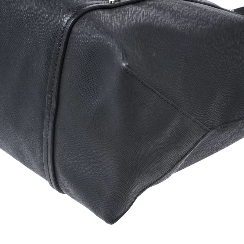 TUMI Black Leather Voyageur Tote For Women - Image 11