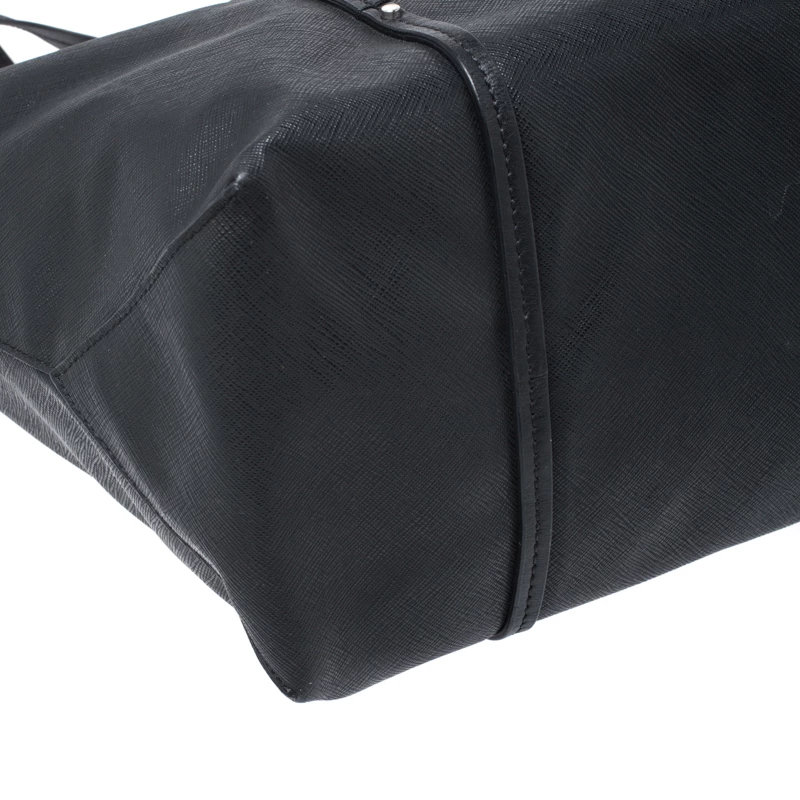 TUMI Black Leather Voyageur Tote For Women - Image 10