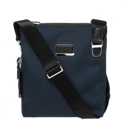 Tumi Navy Blue/Black Nylon Arrive Owen Crossbody.Bag For Women