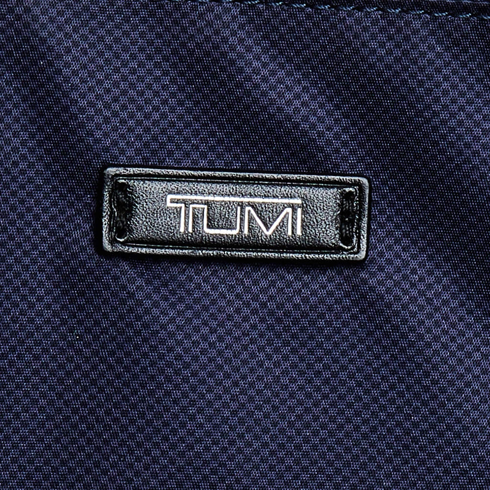 Tumi Black Leather Large And Double Zip Carry All Tote For Women - Image 9