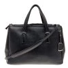 Tumi Black Leather Large And Double Zip Carry All Tote For Women