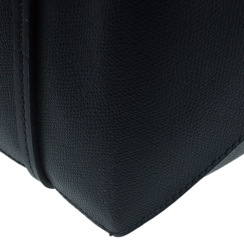 Tumi Black Textured Leather Villa Quintessential Tote For Women - Image 11