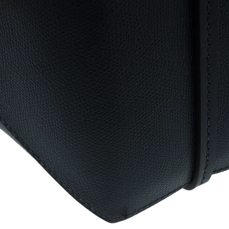 Tumi Black Textured Leather Villa Quintessential Tote For Women - Image 12