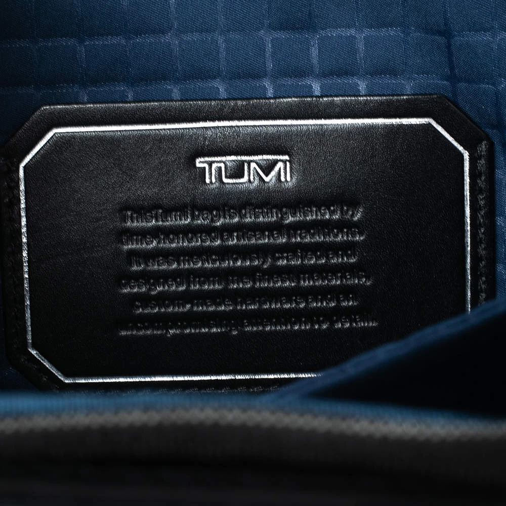 TUMI Black Nylon And Leather Hamilton Arrivè Briefcase For Women - Image 9