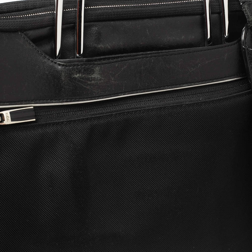 TUMI Black Nylon And Leather Hamilton Arrivè Briefcase For Women - Image 5