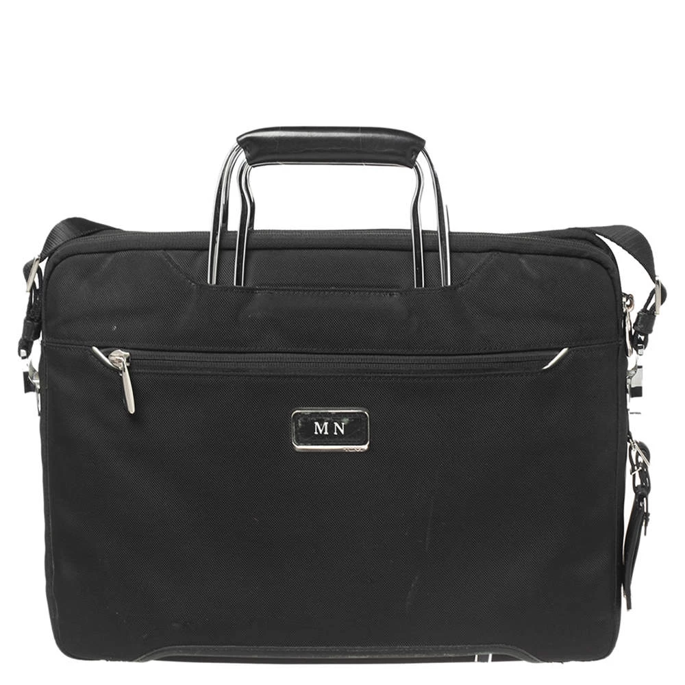 TUMI Black Nylon And Leather Hamilton Arrivè Briefcase For Women - Image 4