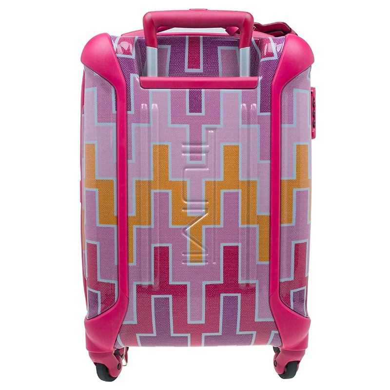Tumi Multicolor Geometric Patterns Plastic X Jonathan Adler Continental Carry-On Suitcase For Women - Image 6