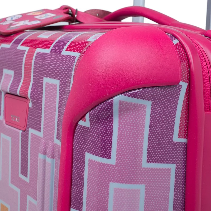 Tumi Multicolor Geometric Patterns Plastic X Jonathan Adler Continental Carry-On Suitcase For Women - Image 8