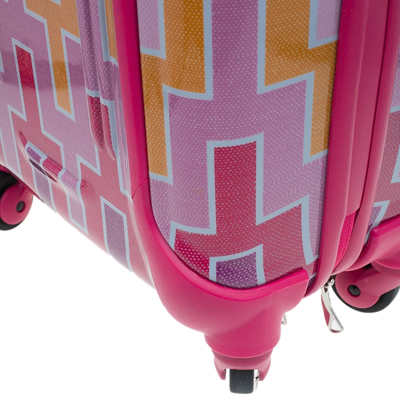 Tumi Multicolor Geometric Patterns Plastic X Jonathan Adler Continental Carry-On Suitcase For Women - Image 11