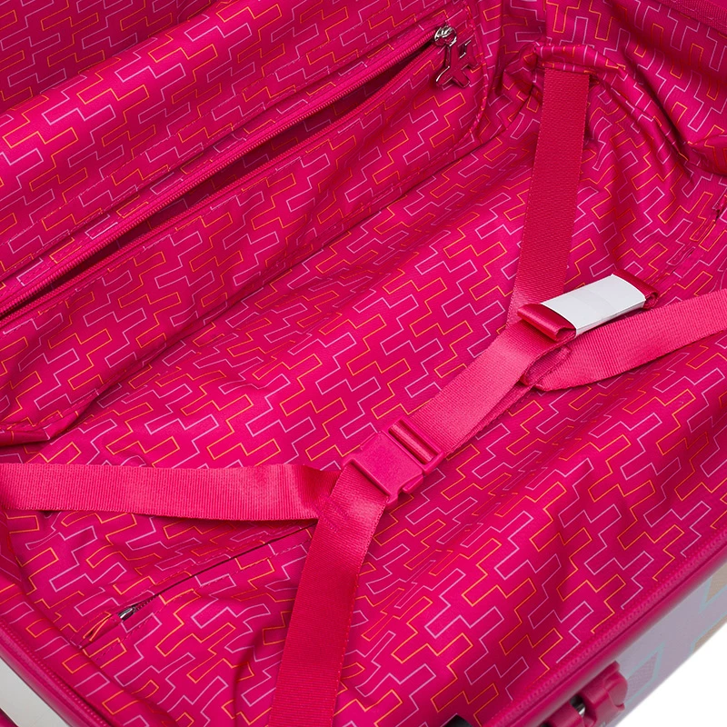 Tumi Multicolor Geometric Patterns Plastic X Jonathan Adler Continental Carry-On Suitcase For Women - Image 18