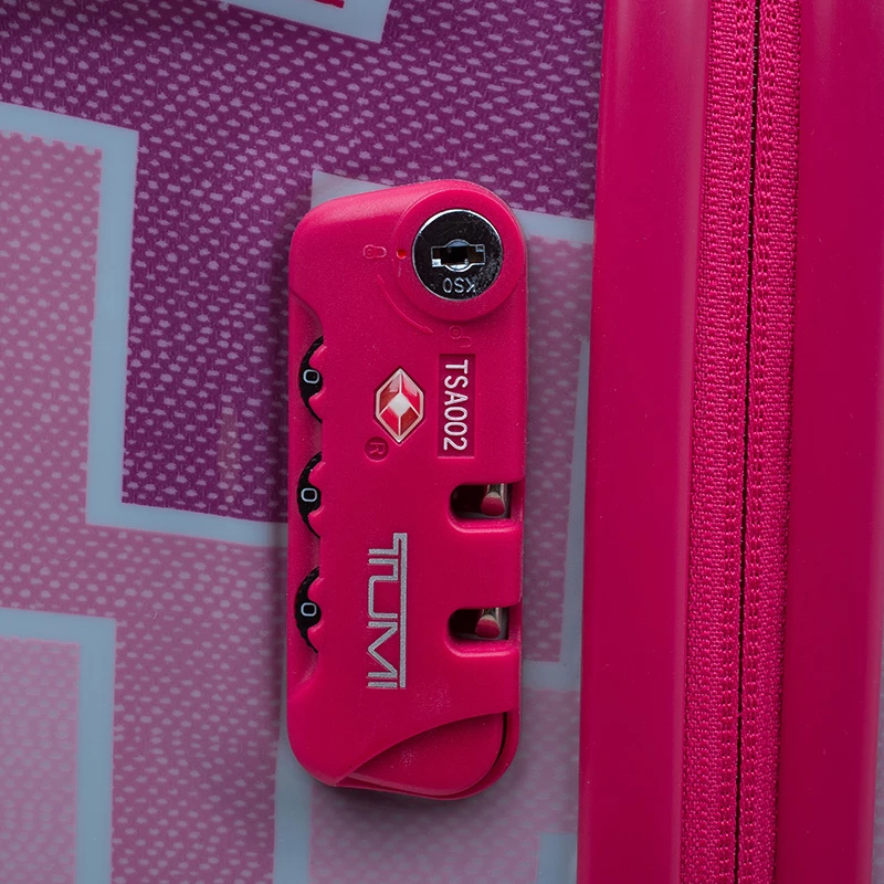 Tumi Multicolor Geometric Patterns Plastic X Jonathan Adler Continental Carry-On Suitcase For Women - Image 19